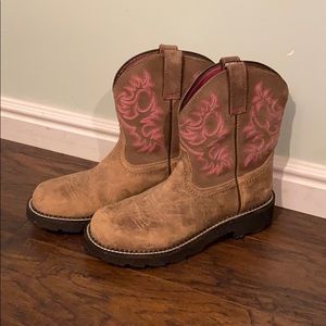 Fat baby womens work boot